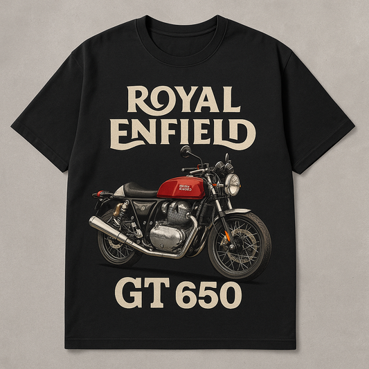 Interceptor Soul Ft. Continental GT650 | oversized t shirt